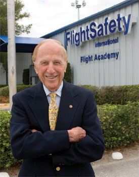 Captain Albert Ueltschi, Founder of FlightSafety International